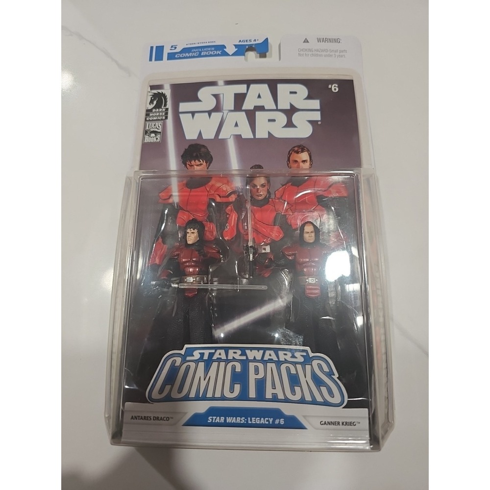 Star Wars Hasbro Comic Pack #5 Antares Draco Ganner Krieg Legacy #6 NEW Rare #2